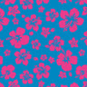 Printed Spandex Hibiscus Tropical Floral Stretch Fabric
