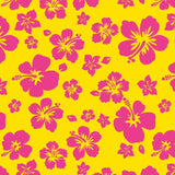 Printed Spandex Hibiscus Tropical Floral Stretch Fabric