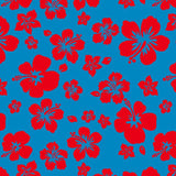 Printed Spandex Hibiscus Tropical Floral Stretch Fabric