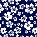 Printed Spandex Hibiscus Tropical Floral Stretch Fabric