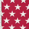 Printed Spandex Star Fabric Navy