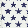 Printed Spandex Star Fabric