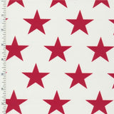 Printed Spandex Star Fabric