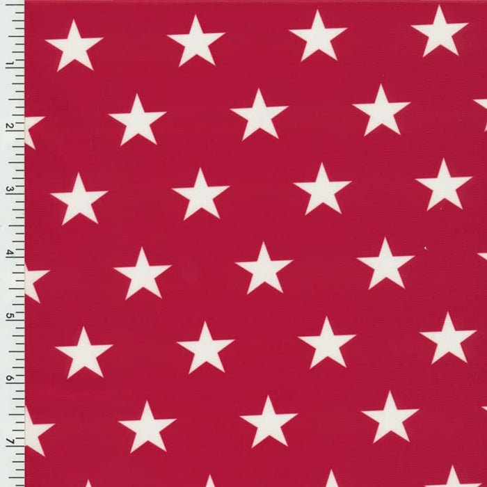 Printed Spandex Star Fabric