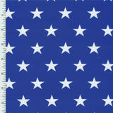 Printed Spandex Star Fabric
