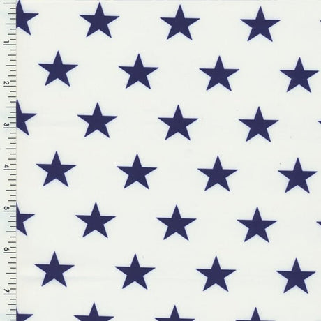 Star Printed Spandex Fabric