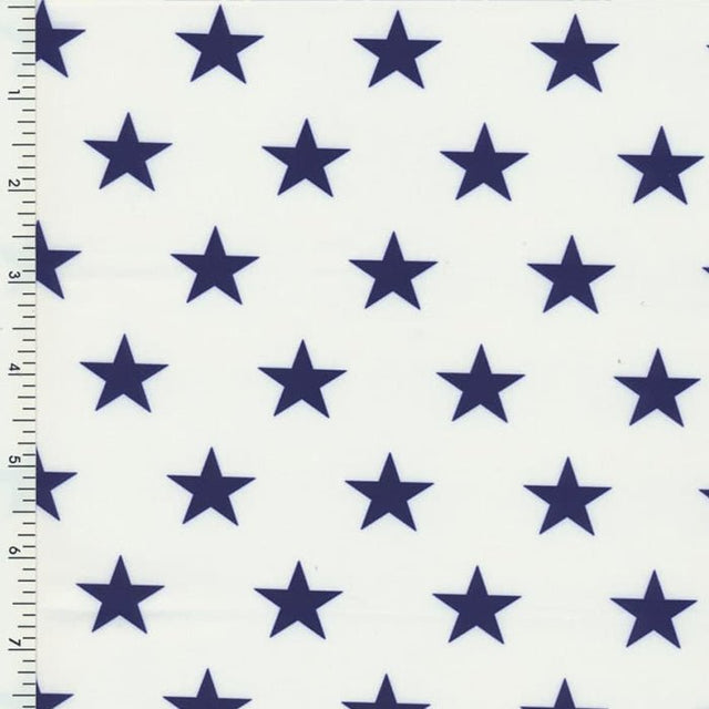 Star Printed Spandex Fabric