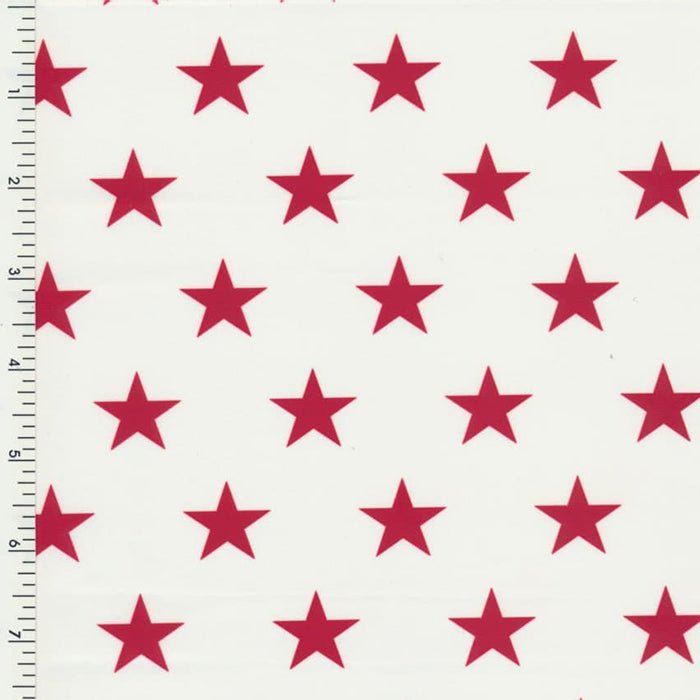 Star Printed Spandex Fabric