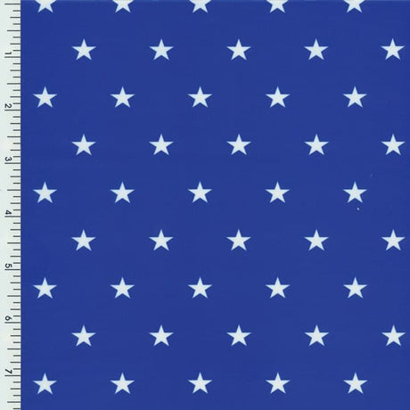 Star Printed Spandex Fabric