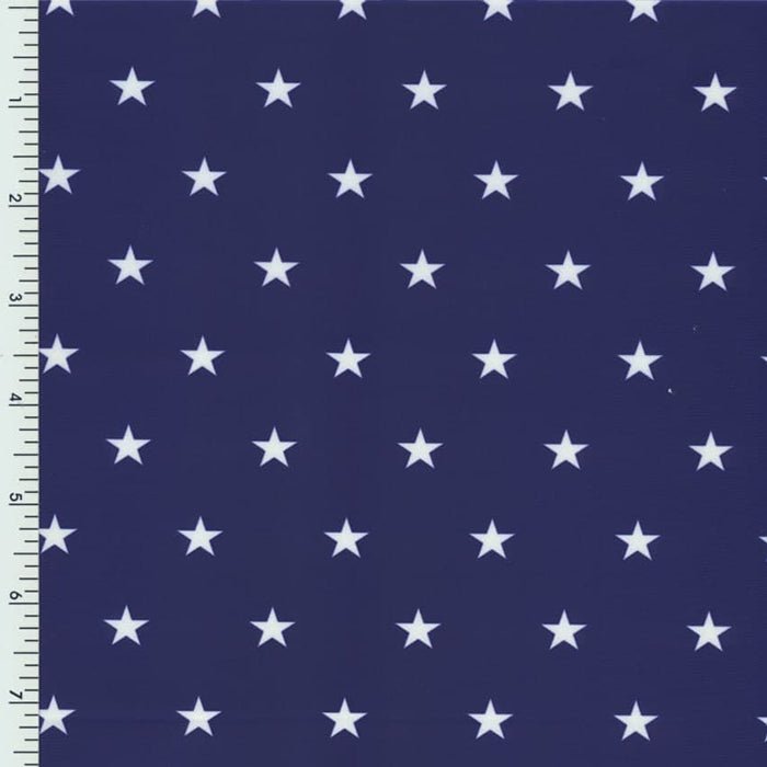 Star Printed Spandex Fabric