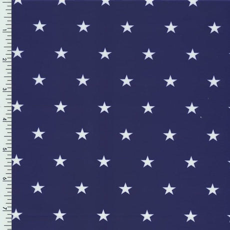Star Printed Spandex Fabric