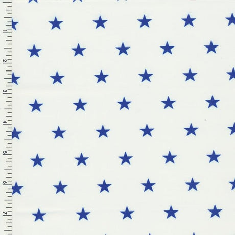 Printed Spandex Star Cosmic Fabric