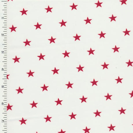 Printed Spandex Star Cosmic Fabric