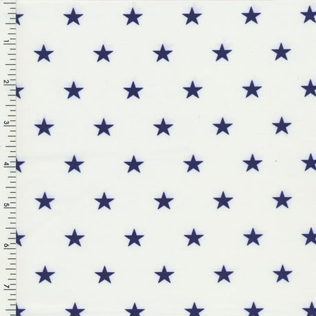 Printed Spandex Star Cosmic Fabric