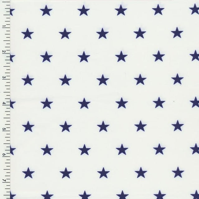 Printed Spandex Star Cosmic Fabric