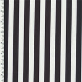 Printed Spandex Half-Inch Stripe Fabric