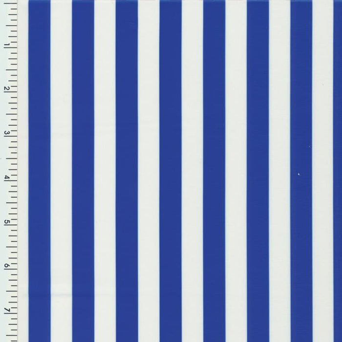 Printed Spandex Half-Inch Stripe Fabric
