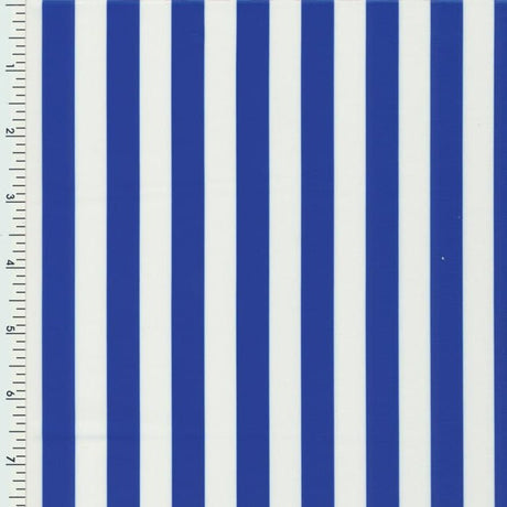 Printed Spandex Half-Inch Stripe Fabric