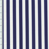Printed Spandex Half-Inch Stripe Fabric