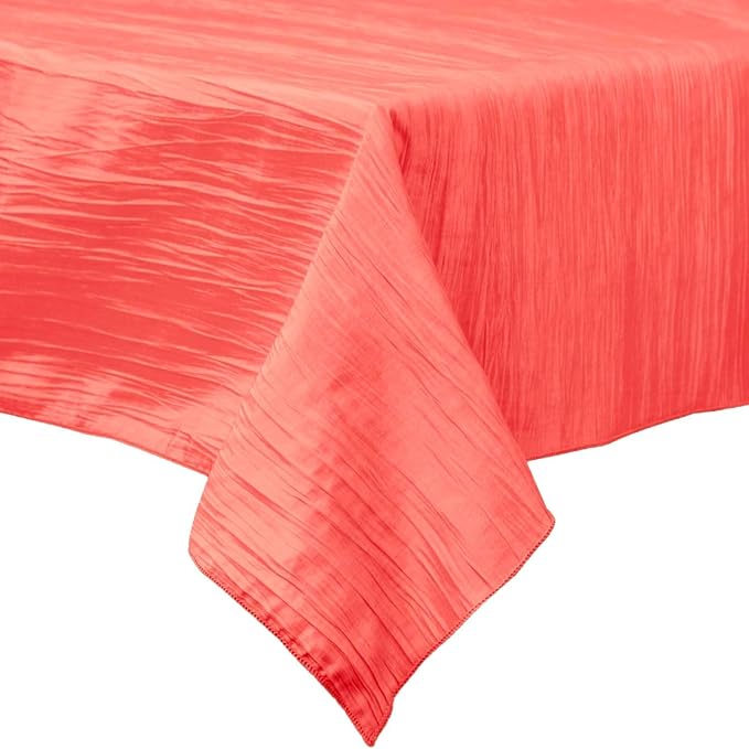 Square Accordion Crushed Taffeta Fabric - Seamless, 54" Width (1 Yard)