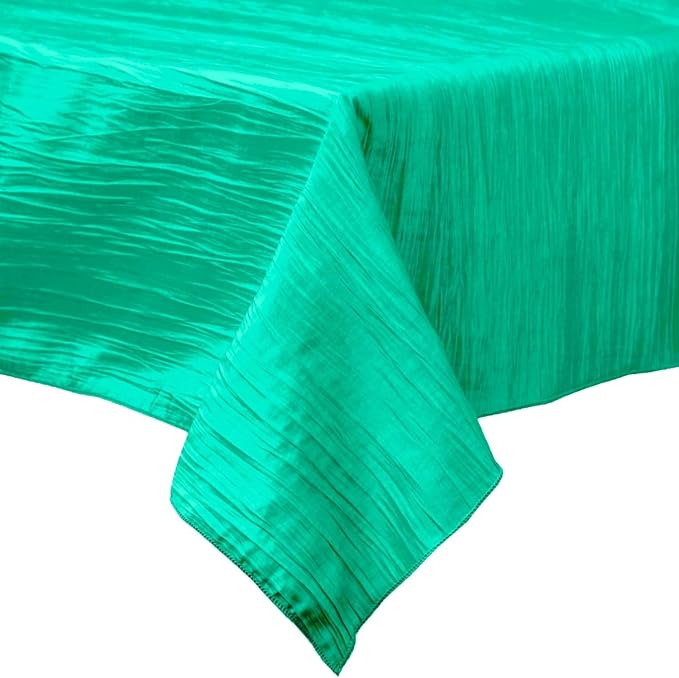 Square Accordion Crushed Taffeta Fabric - Accordion Crushed Taffeta, Seamless, 51" Width (1 Yard)