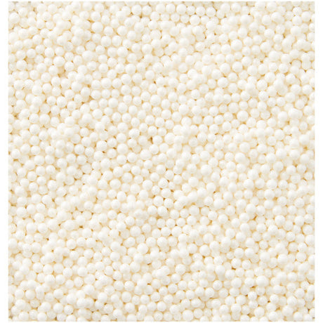 Wilton Pearlized White Nonpareils Sprinkles Pouch – 1.4 oz.