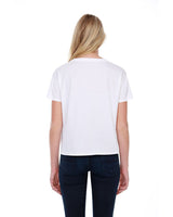 Ladies' Raw-Neck Boxy T-Shirt