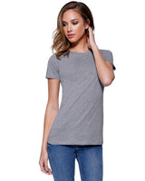 Ladies' CVC Crew Neck T-shirt