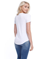 Ladies' CVC Melrose High Low T-shirt