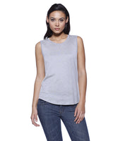 Ladies' CVC Sleeveless T-shirt