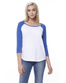 Ladies' CVC Long-Sleeve Raglan