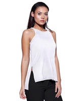 Ladies' CVC Side Slit Tank