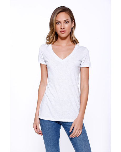 Ladies' Triblend V-Neck T-Shirt