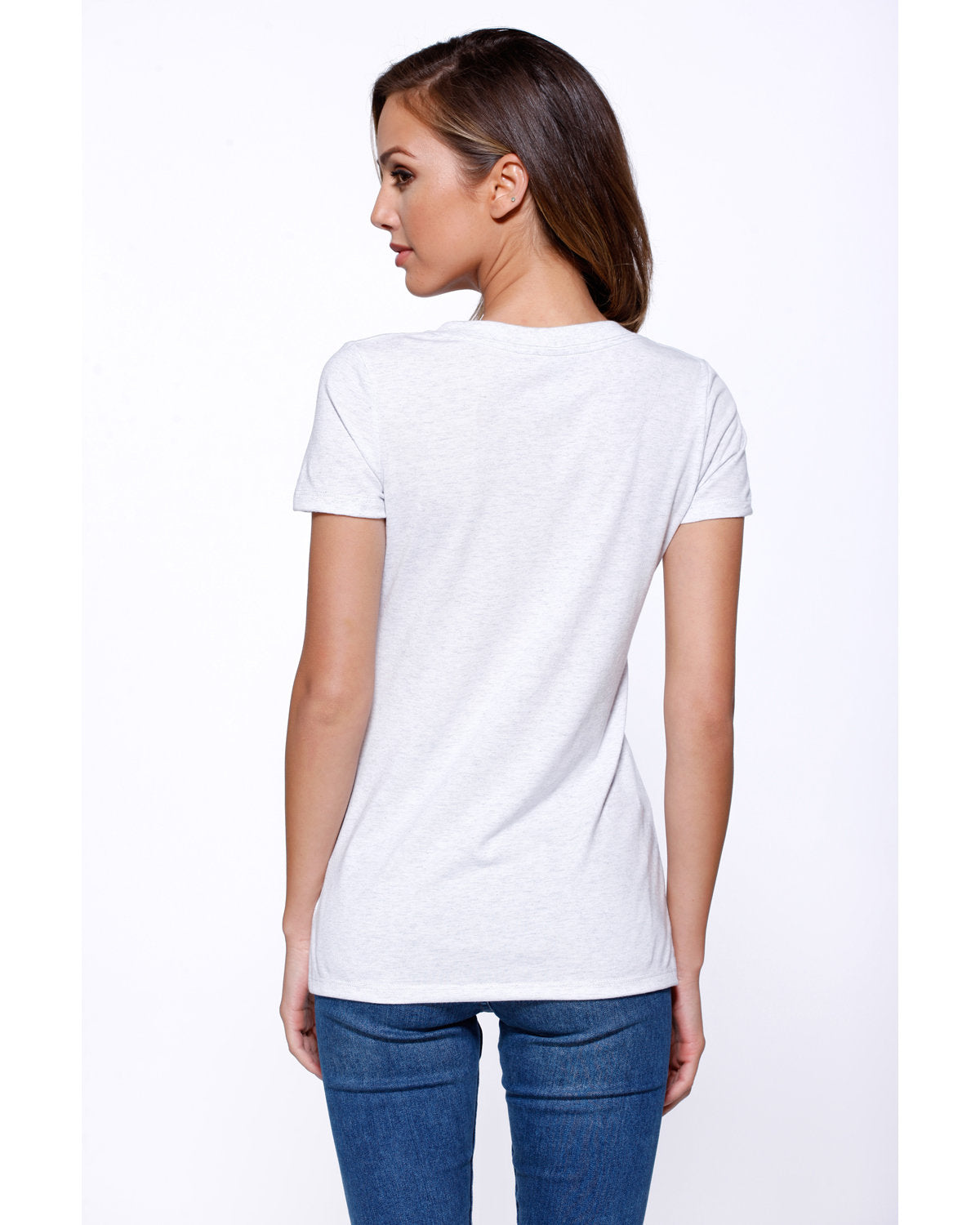 Ladies' Triblend V-Neck T-Shirt