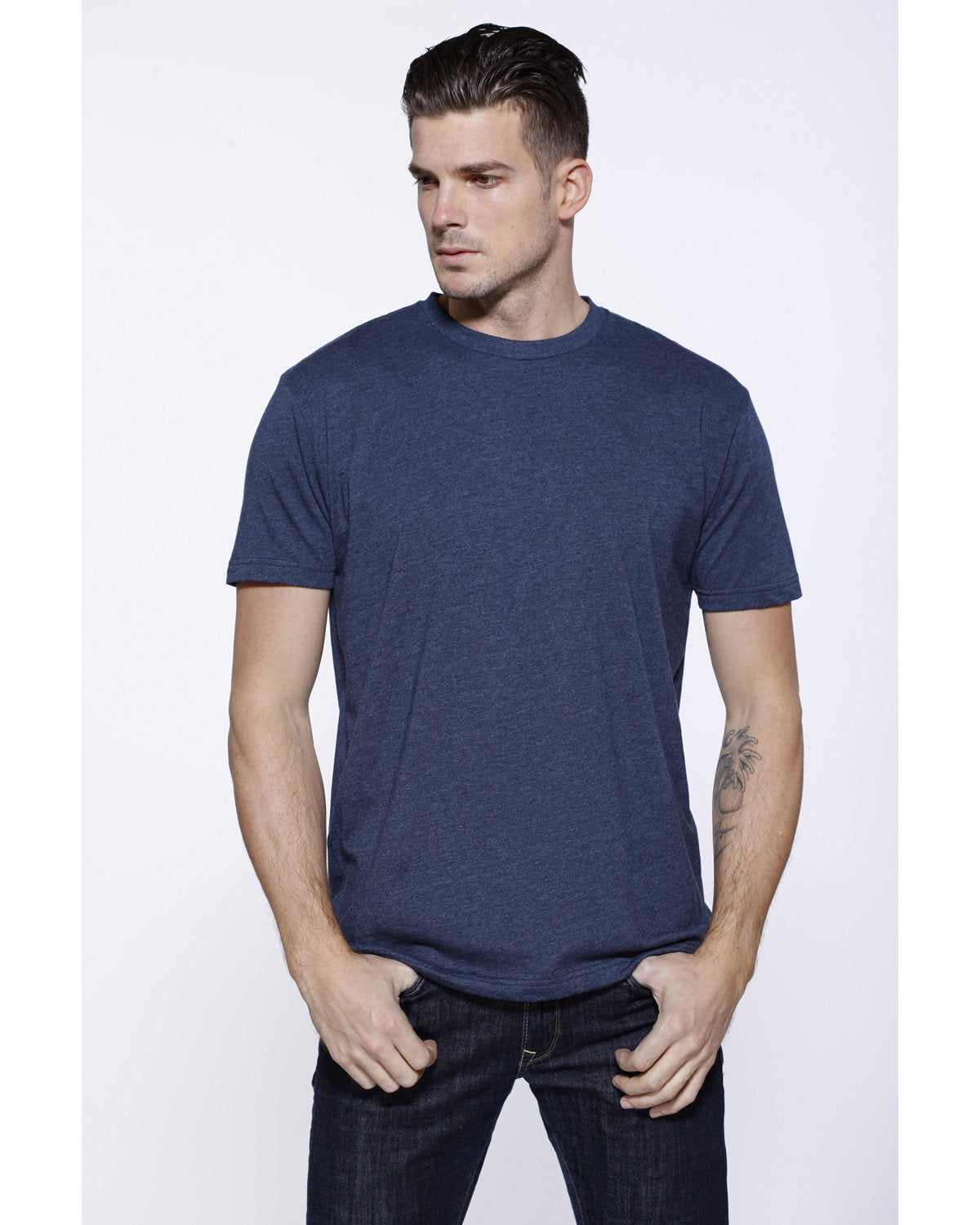 Men's CVC Crew Neck T-shirt