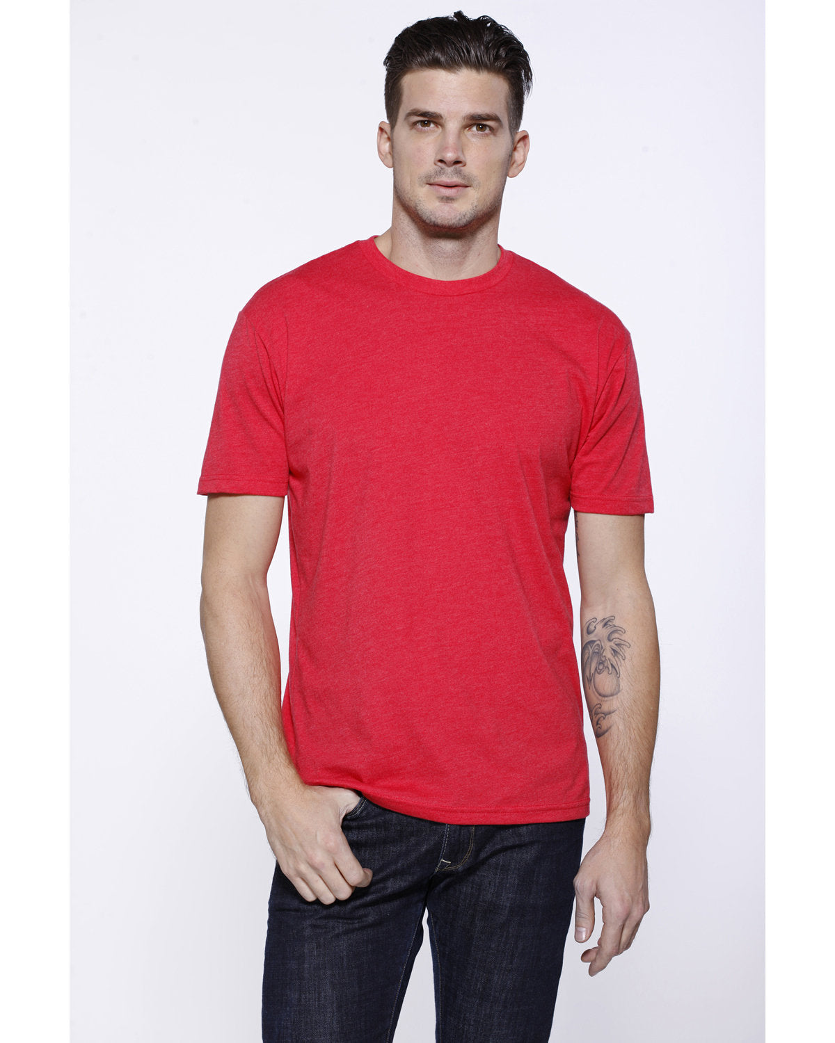 Men's CVC Crew Neck T-shirt