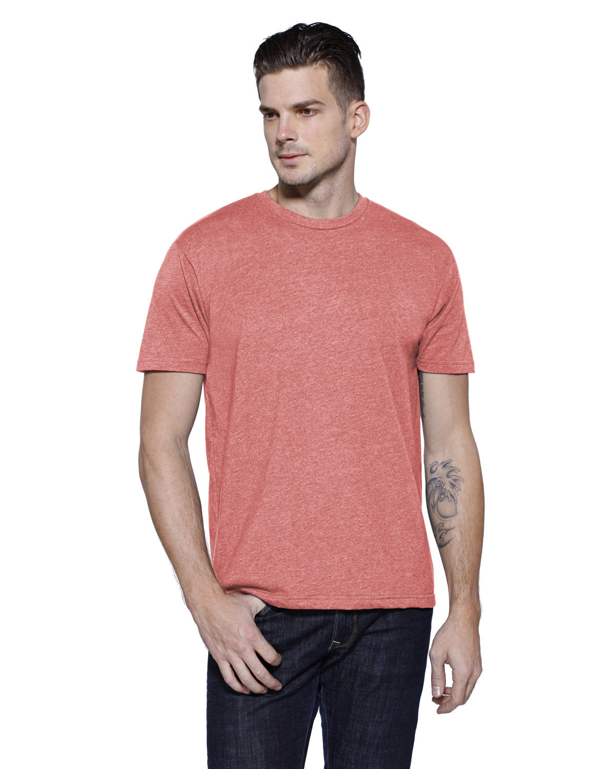 Men's CVC Crew Neck T-shirt