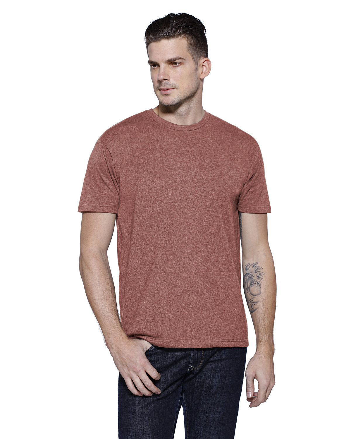 Men's CVC Crew Neck T-shirt