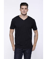 Men's CVC V-Neck T-Shirt