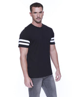 Men's CVC Stripe Varsity T-Shirt