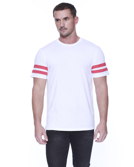 Men's CVC Stripe Varsity T-Shirt