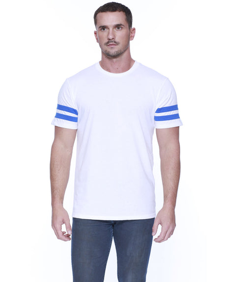 Men's CVC Stripe Varsity T-Shirt