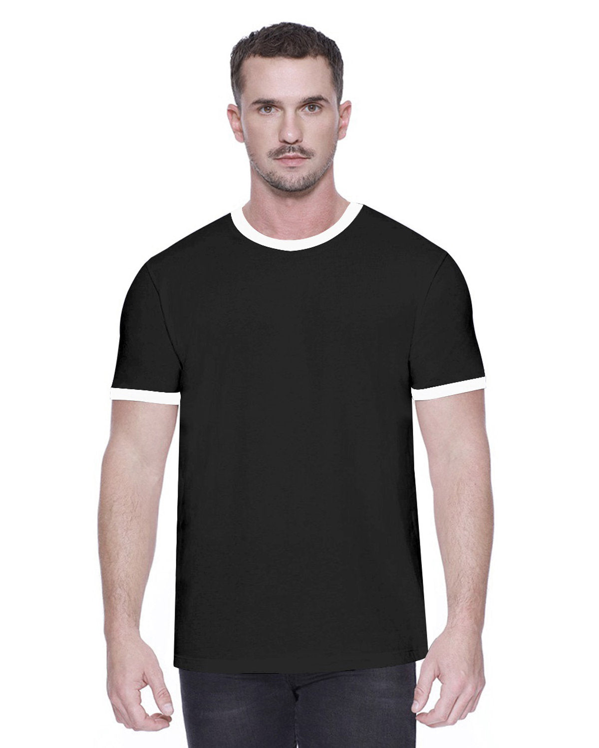 Men's CVC Ringer T-Shirt