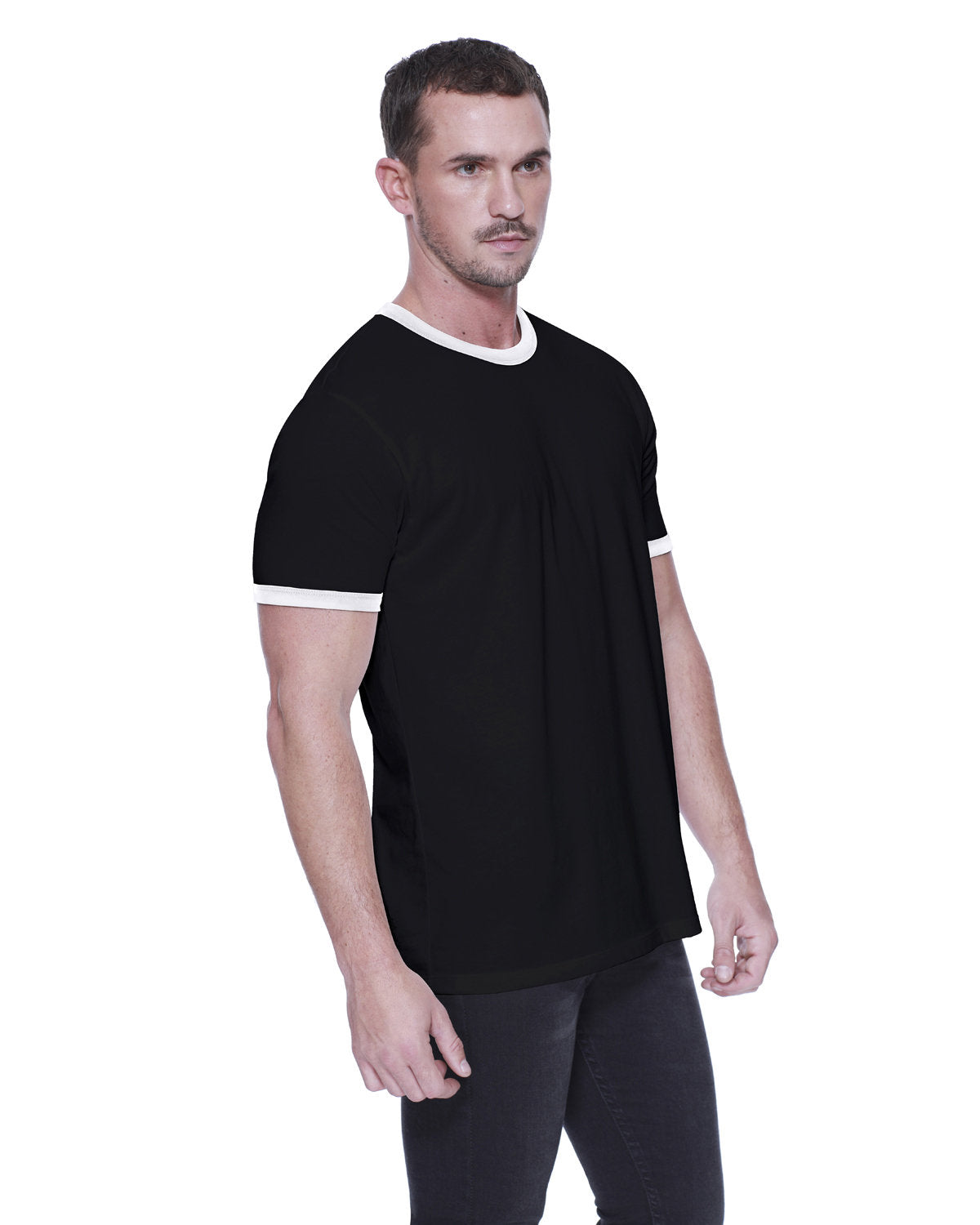 Men's CVC Ringer T-Shirt