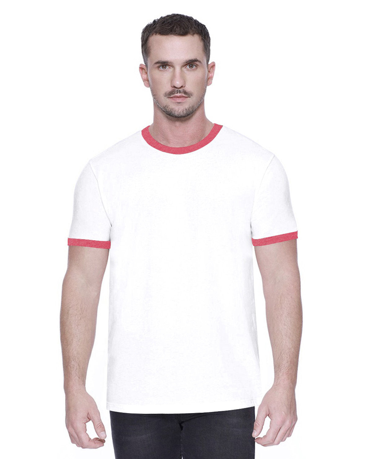 Men's CVC Ringer T-Shirt