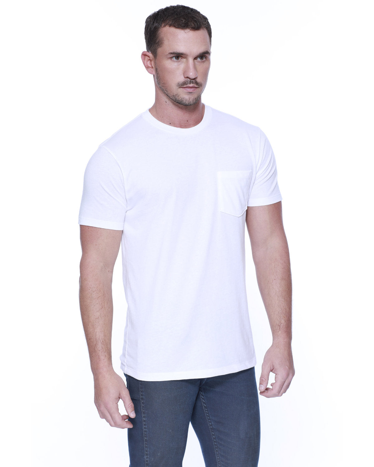 Men's CVC Pocket T-Shirt