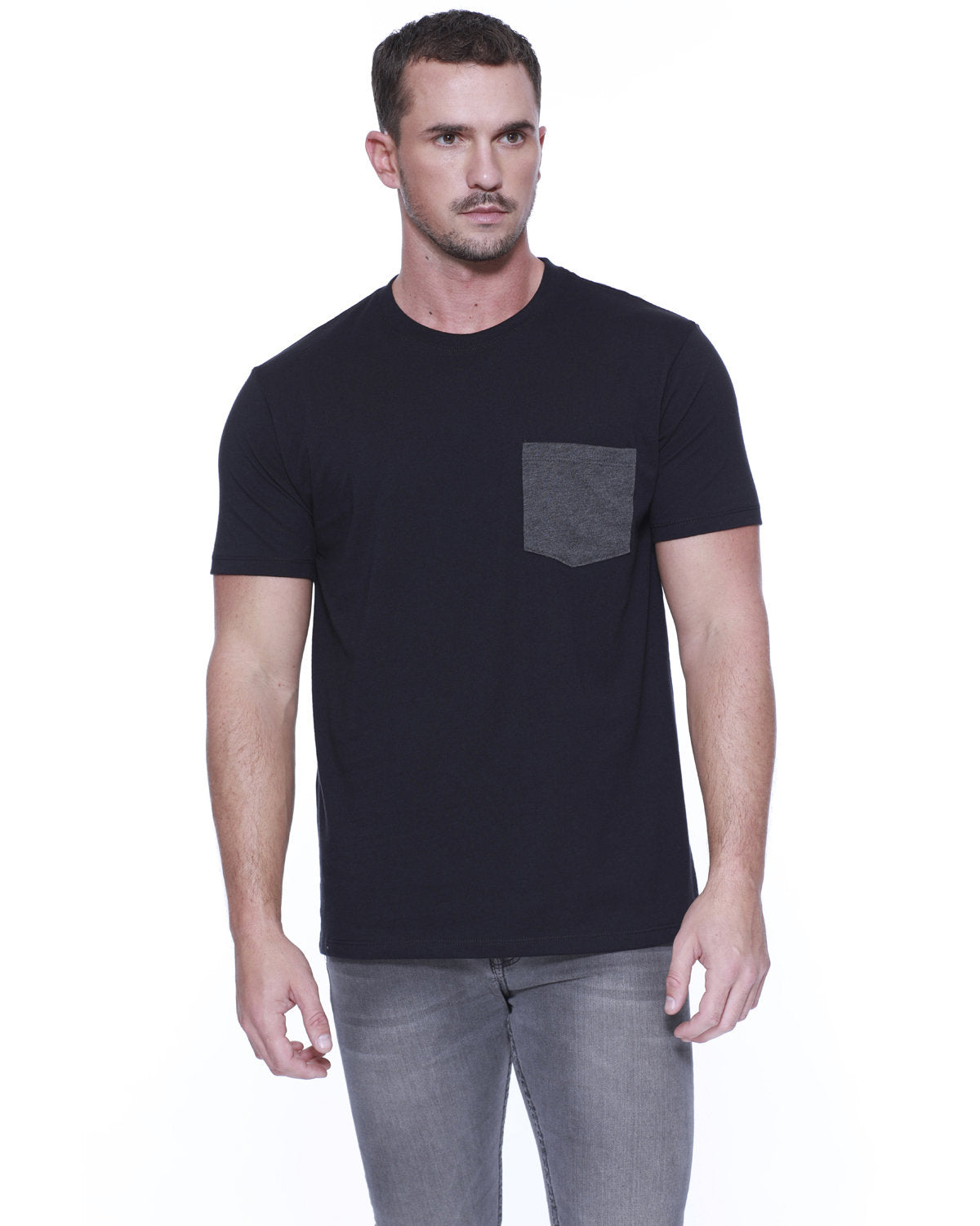 Men's CVC Pocket T-Shirt