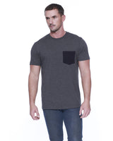 Men's CVC Pocket T-Shirt