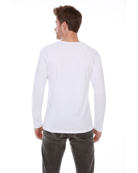 Men's CVC Long-Sleeve Raglan