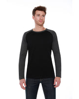 Men's CVC Long-Sleeve Raglan